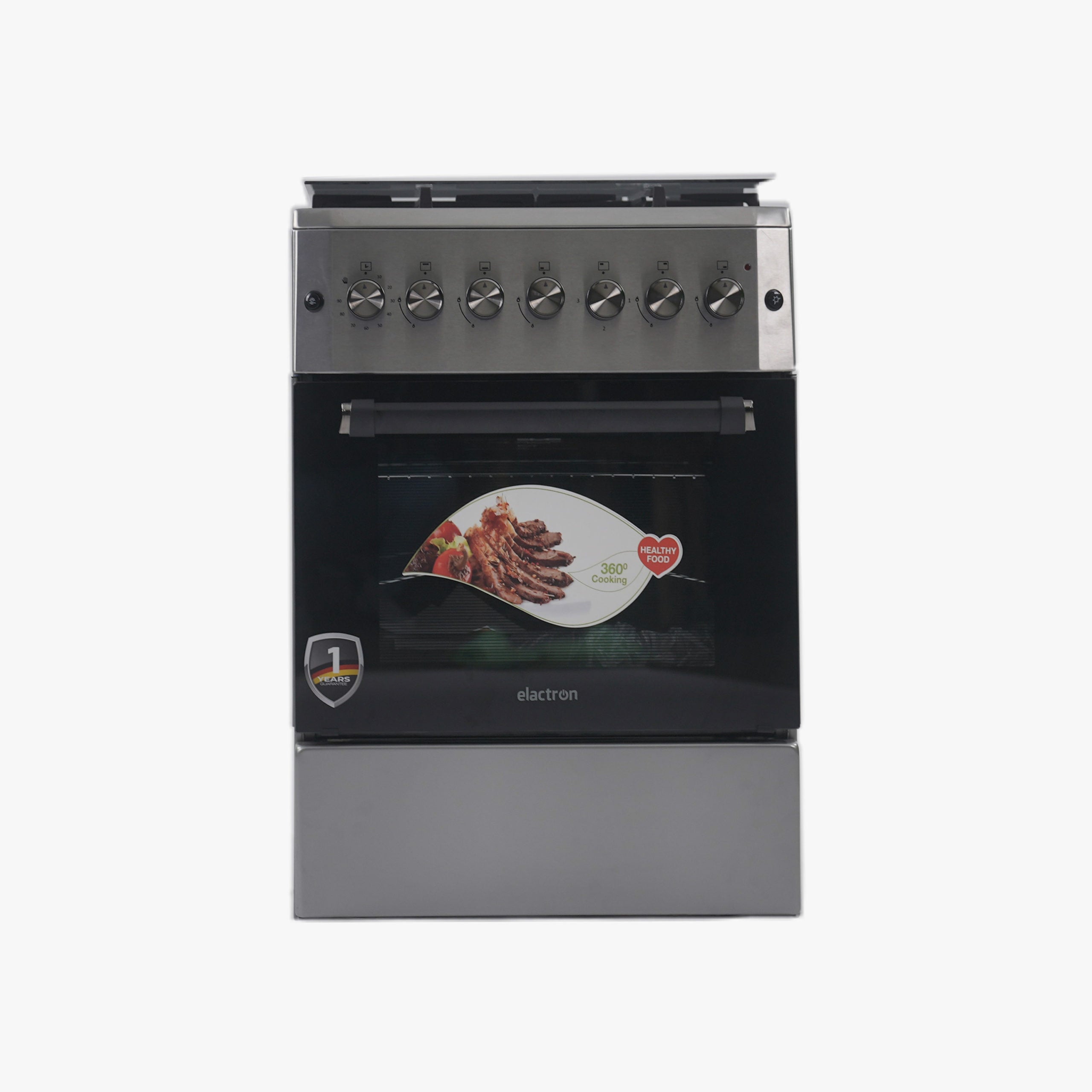 Cuisinière ELACTRON 4 FEUX 60×60 GAZ/ELEC EL6031I