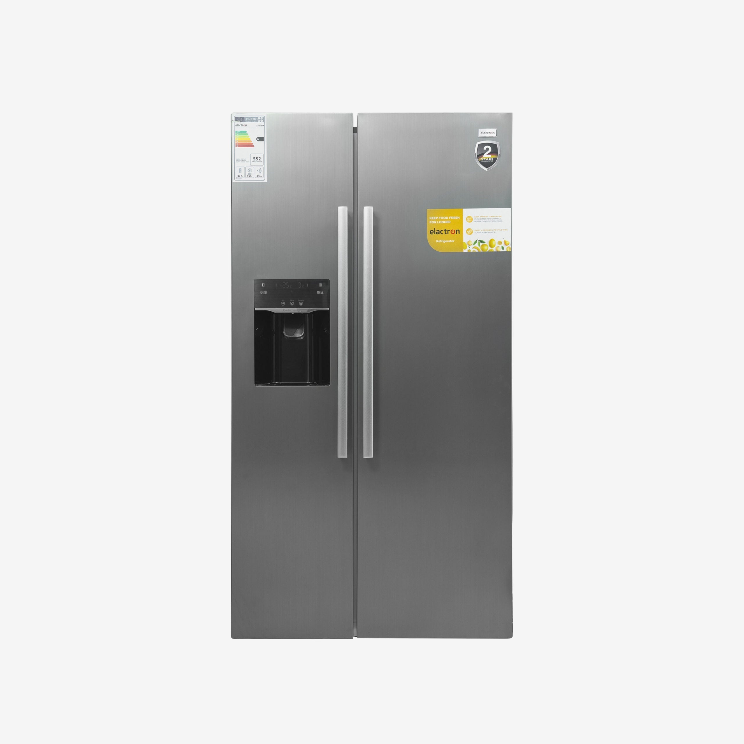 REFRIGERATEUR ELACTRON SIDE BY SIDE 2 PORTES